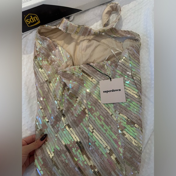 New Years Revolve Dress by SuperDown- sparkly & Sequence XS - Picture 7 of 9